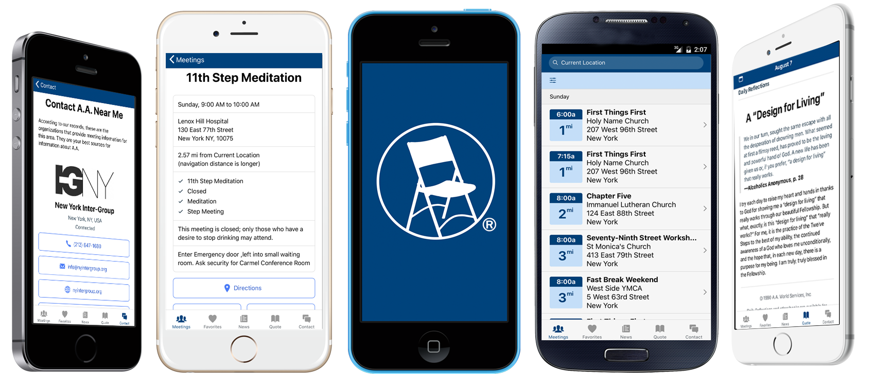 aa meetings app